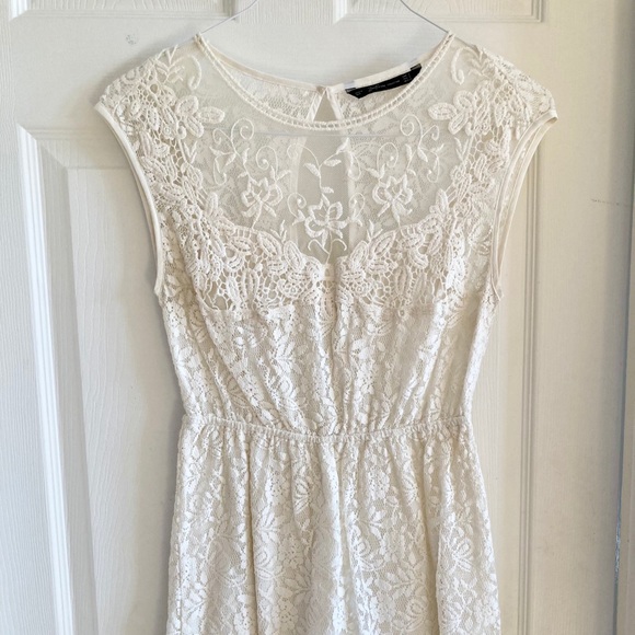 4/$30 White Lace Dress - Picture 4 of 5
